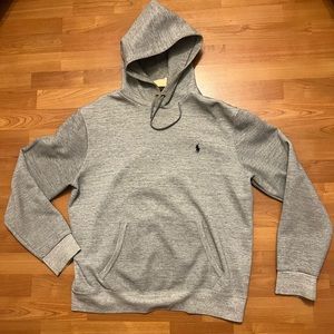 Polo Ralph Lauren heather grey hoodie size Large